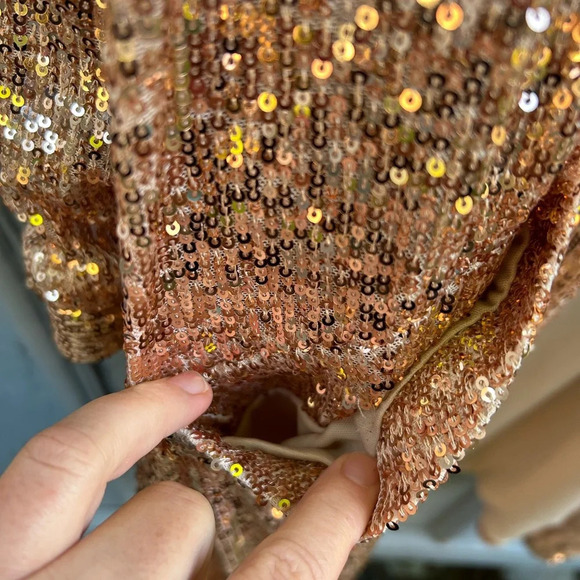 Anthropologie BB Dakota Dulcinea Sequined Duster Jacket, 3X - Picture 7 of 15